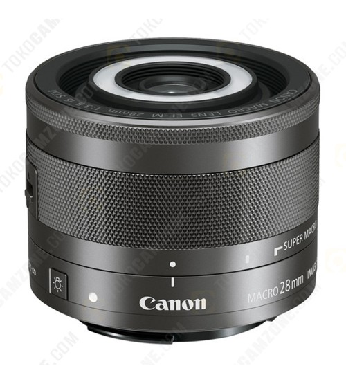 Canon EF-M 28mm f/3.5 Macro IS STM (Promo Cashback Rp 300.000)